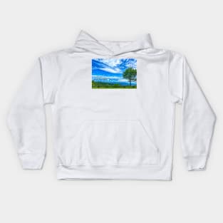 Blue Ridge Parkway Great Valley Overlook Kids Hoodie